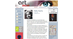 Desktop Screenshot of nelly-sachs.de